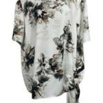 Vera Wang Simply Vera Floral Print Women's Top Photo 0