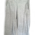 Lululemon  Women's Align Higher Rise White Stripe Print Size 8 Wide Leg Photo 0