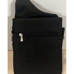 Travelon  Black Flap Crossbody Purse Organizer Bag Travel Adjustable Strap Photo 1