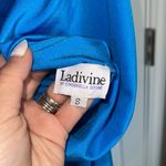 Cinderella Divine NWT Ladivine BD 7012 - Ocean Blue Drape Dress Photo 5