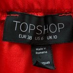 Topshop Sexy Strapless Red Dress Photo 7