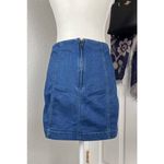 Free People Denim Modern Femme Mini Skirt Photo 7