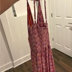 Angie  Pink and Orange Maxi Dress Photo 3
