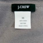 J.Crew Cardigan Sweater Top Sequin XS X-Small Gray Cotton Holiday New Years Eve Photo 6