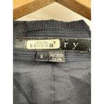 Theory  Nana Blazer Womens 8‎ Navy Pinstripe Single Button Single Breasted Jacket Photo 1