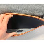 Coach Vintage 1980’s  Sheridan Mayfield Navy Blue Pebbled Leather w/ Brown Trims Photo 7