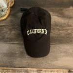 SheIn Letter Embroidery California Gold and Black Baseball Cap Photo 2