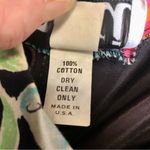 Vintage 80s 90s Niki Strapless Tube Dress Ruffles Colorful Floral Dopamine sz S Multiple Photo 7