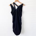 IRO  Black Sloan V-Neck Mini Dress Photo 7