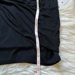 Forever 21 F21 black draped jersey mini skirt Photo 4
