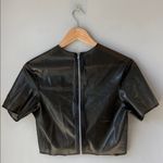 SYREN Latex Crop Top Black Size L Photo 1