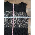 Zink London Black Lace Maxi High Low Dress Cocktail Evening Goth Glam L Size L Photo 6