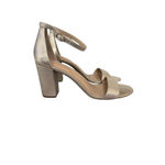 Kelly & Katie Hailee Sandal Womens Size 9M Beige Gold Shimmer 3.5 in Heel NEW Photo 2