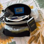 TOREGE Sports Sunglasses with Case Blue Photo 5