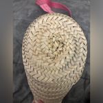 Christian Louboutin Louboutin pink leather & raffia bag Photo 10