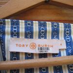 Tory Burch Gemini Link Print Puff Sleeve Top Photo 9