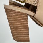 Gibson Latimer  slingback snakeskin cow leather block heel ankle boots tan black Photo 8