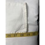 Loft  Maternity White Jeans Size 14M‎ – Over-the-Belly Stretch Panel Pants (NWOT) Photo 5