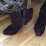 Marc Fisher  Chocolate Brown sz 7 zippered booties Photo 1