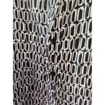 Nine West Nine‎ West women medium black and white long sleeve Button Up blouse Photo 5