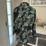 Elan  Floral Button Down Blouse - Size Small Photo 2