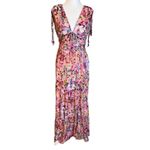 Shoshanna  Zahra Floral Gown in Blush Pink 2 Womens Long Maxi dress Photo 4