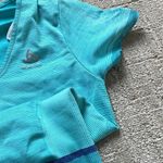 Odlo aqua short sleeve performance top sz S Blue Photo 5