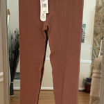 Olive & Oak Brown Ponte Pants Womens XS/S Skinny Leg Photo 0