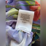 Johnny Was  Multicolor Floral Mesh Bodysuit Photo 8