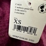 Free People Big City Knitted Turtle Neck Sweater Mulberry Garnet XS NWT (b29.12) Photo 5