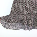 Free People  Nadia Geometric Ruffled Wrap Skirt‎ 2 Photo 2