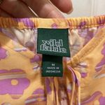 Wild Fable  Orange & Purple Daisy Floral Print Spaghetti Strap Mini Dress Photo 4