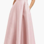 Alfred Sung NEW  bustier tie back bustier top corset back ballet pink size 10 Photo 0