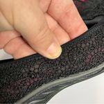 Skechers  black lace slip on shoes flats casual women’s size 9.5 business casual Photo 3