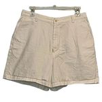 Lands' End  WHITE SHORTS POCKETS 5"‎ INSEAM SIZE 12 Photo 0
