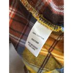 Cato  Women 1416W Plaid Open Front Duster Vest Cardigan Lightweight Photo 5