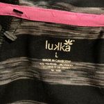 Lukka hoodie black pink stripe‎ activewear Size L Photo 1