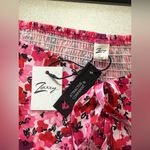 Zexxxy Women's Floral Pink Long Sleeves Ruffle Dress Size XL NWT Photo 6