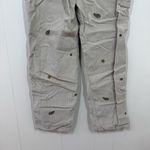 Vans  Cream Corduroy Embroidered Overalls Photo 9