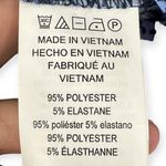 Michael Kors  | Small | Cornflower + Navy Blue Sleeveless Criss-Cross V-Neck Top Photo 5