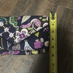 Vera Bradley FLORAL NIGHTINGALE Envelope Wallet Wristlet Purple/Blue/Green Photo 6
