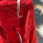 Free People  Parisian Nights Eyelet Bell Sleeve Top size M Photo 5