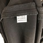 Rebecca Taylor Womens Black One Shoulder Ruched Flutter Sleeve Dress Size 8 Photo 3