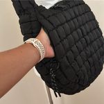 (NWT) Urban Fit By Urban Expressions Quilted Puffer Hobo Tote in Black Photo 6