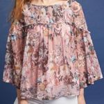 Anthropologie Akemi + Kin Patrizia Floral Lace Blouse (S) Photo 0