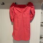 ALC Frank NWT A.L.C. Dress Mila Off Shoulder Dramatic Puff Sleeve Linen Blend size… Photo 6