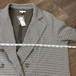 Maurice's NEW Long Length Double Breasted Peacoat ~ Houndstooth ~ Size 0X Photo 15