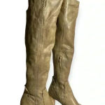Free People women's taupe over the knee boots size 41 Photo 0
