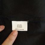 Eileen Fisher  Black Sheath Midi Dress Scoop Neck Linen Blens Easter Church Xs Photo 5