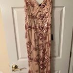 Lulus Rose Gold Sequin Dress Photo 1